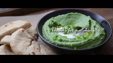 Creamy Spinach Avocado Hummus Naturally Vegan Recipe