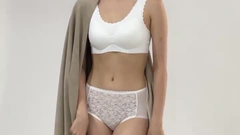 Underwear model shooting scene