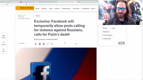 FACEBOOK IS PROMOTING CALLS OF VIOLENCE & DEATH ON RUSSIAN CIVILIANS