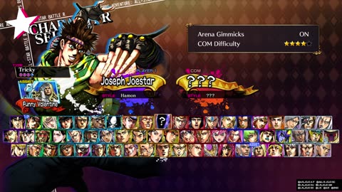 JoJo ASBR Joseph Joestar Gameplay - Arcade Mode #animefightnight