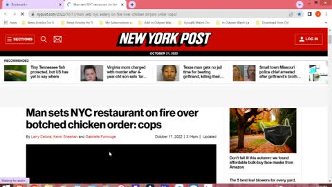 Chaos News Special Arson Over Chicken Order Edition