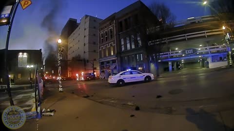 Nashville Explosion - Officer Sipos bodycam footage