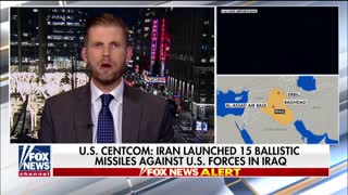 Eric Trump says it's 'ironic' Dems claim president is using Iran as 'distraction' from impeachment