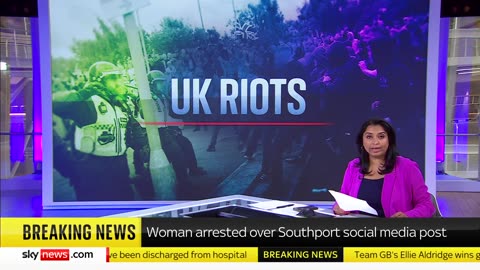 UK authorities begin to arrest citizens for social media posts "containing inaccurate information."