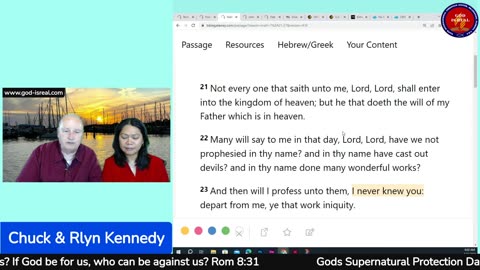 June 16, 2023 God's Supernatural Protection Day12 - Pastor Chuck Kennedy