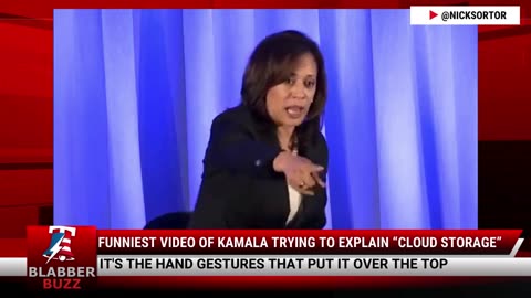 Funniest Video Of Kamala Trying To Explain “Cloud Storage”