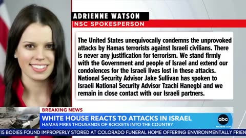 White House responds to Hamas attacks on Israel _ GMA