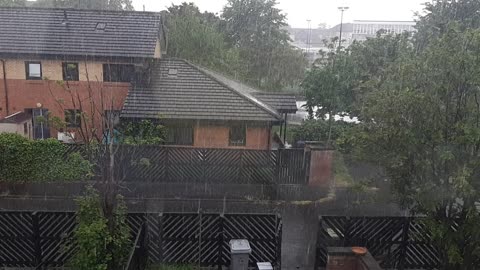Heavy Rainfall for mind relaxing.
