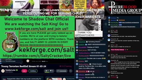 Shadow Chat Official and Salty Cracker Afterparty archive.