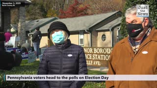 Voters head to the polls on Election Day in PA