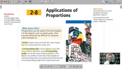 Algebra 1 - Chapter 2, Lesson 8 - Applications of Proportions