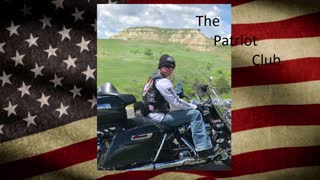 Taking a ride on the Harley, little taste of North Dakota