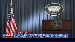 U.S. military extremism 'stand down' agenda released seminar centered around liberal ideologies