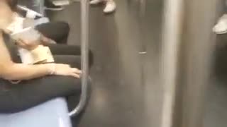 Woman Gets Assaulted on the Subway & Everyone Stands Around & Watches