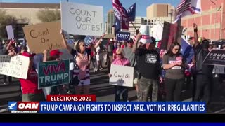 Trump Campaign Fights to Inspect Ariz. Voting Irregularities