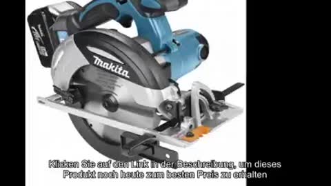 Makita DHS630RTJ Akku-Handkreissäge 66 mm 18 V / 5,0 Ah, 2 Akkus und Ladegerät im MAKPAC, 2X