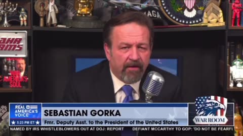 Sebastian Gorka - this is bizarro world