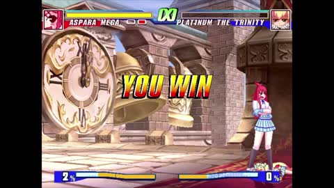 Megu Asuhara (Me) vs Platinum The Trinity Plus Megu shows off again