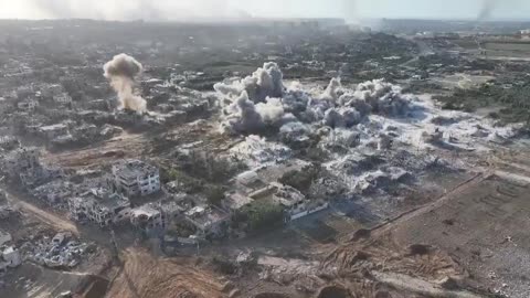 Vídeo mostra Israel destruindo rede de túneis do Hamas em Beit Hanoun