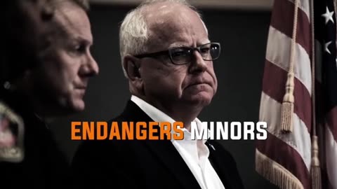 Team Trump dropped a new AD of Tim Walz as a WEIRD and RADICAL liberal.
