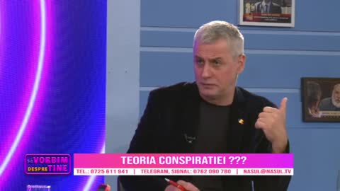 07.06.2022 Teoria Conspiratiei ??? Gabriela Calitescu cu Radu Moraru + film Sacha Stone