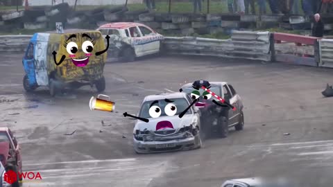 Naughty speedy cars gets crazy