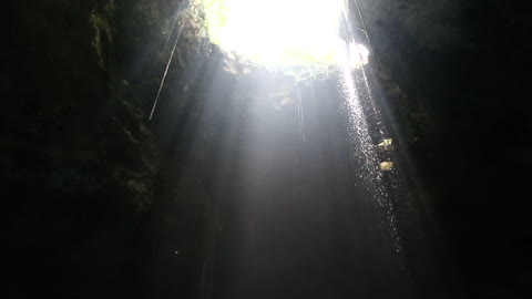 Cenote Falls, Mexico.