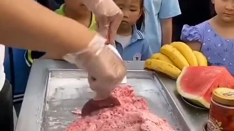 A man turned Watermelon to Sweet