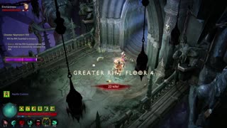 Diablo 3 Necromancer doing some rifts and grinding