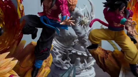 How to make resin statue of Super Saiyans