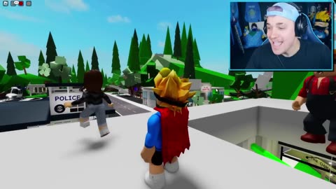 ABANDONED By ELEMENTAL SUPERHERO Family in Roblox Brookhaven RP!!