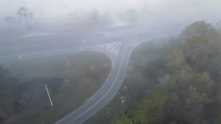 Clinch Estates Green Cove Springs drone footage of land survey (early morning)