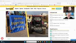 Lunchklubben 24 feb 500 traktorer i protesten Skåne
