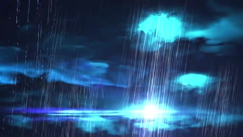 CG Animation Video Of a Thunderstorm.