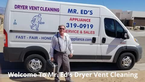 Call 505-850-2252 | Mr. Ed's Dryer Vent Cleaner in Albuquerque, NM
