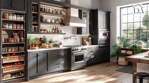 Kitchen Bliss: Best Kitchen Cabinet & Storage idea (with Space Saving Smart Furniture)