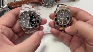 Rolex UNPOPULAR Two Tone Submariner