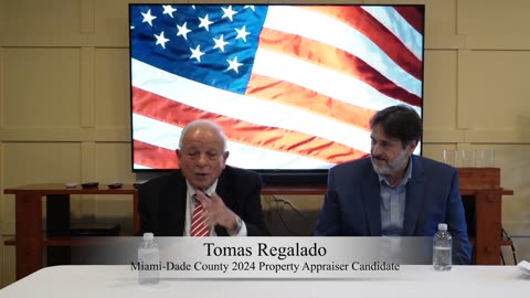 Miami-Dade Town Hall Series (Episode I) Martinez Jr. vs Regalado