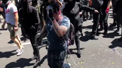 June 29 Portland 2019 1.1 Andy Ngo attacked by antifa