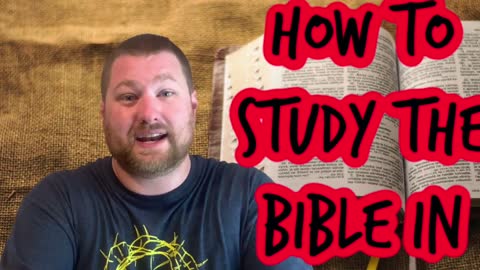 How to study the Bible in context ▶ Bible Study Tips ~Pastor Joe