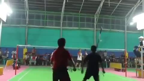 Badminton Fighting Funny