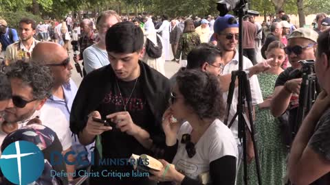 Muslims are Shocked by Different Arabic Qurans Speakers Corner