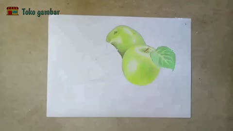 Color The Second Green Apple