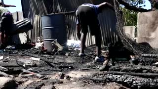 Three people died in a shack fire when informal structures caught alight in Langa