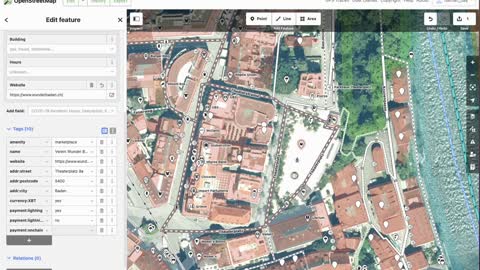 How to create an entry on OpenStreetMap.