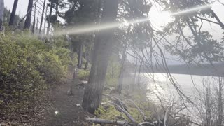 Circumnavigating the Shoreline of Suttle Lake – Central Oregon – 4K