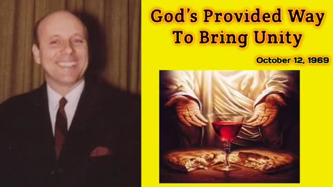 God's Provided Way To Bring Unity (Bible Gospel)