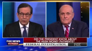 Fox News’ Chris Wallace Grills Rudy Giuliani on Hush Payments