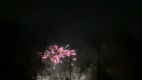 New Year Fireworks Over Dollars General in Guyton