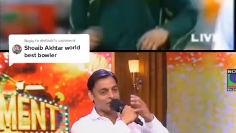 Shoaib akhtar Circket video